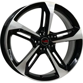 Disk Alu kola Racing Line A513, 21x9 5x112 ET33, černá + leštění