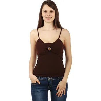 TopMode Dámské krátké tílko s ozdobou 47838