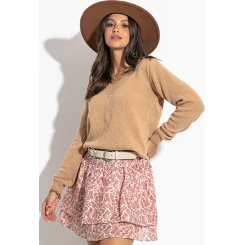 Dámský svetr TopMode Krátký svetr z vlny 861485