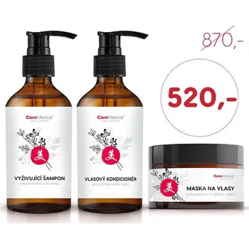 Vlasová regenerace CareMedica Sada péče o vlasy