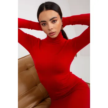 Dámské šaty TopMode Elastické šaty s rolákem 966664