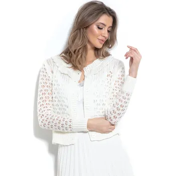 Dámský svetr TopMode Romantický svetřík s vlnou 579006