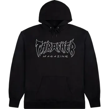 Pánská mikina mikina Thrasher Metal černá L