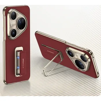Pouzdro na mobilní telefon GKK 132824 GKK XTCASE Ochranný kryt s držákem Huawei Pura 80 Ultra červený