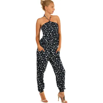 Dámský overall TopMode Dámský dlouhý overal s potiskem 230795