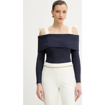 Pánský svetr Svetr Guess TERRA W6RR13.Z2YJ2 námořnická modř 59X, vel. L