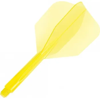 Příslušenství pro šipky Condor Letky Zero Stress - Small - Medium - Clear Yellow CN059