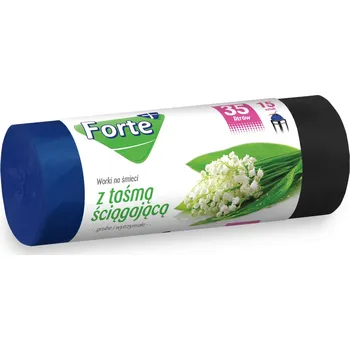 Pytle na odpadky PJM Pytle na odpadky 35L černé, 15 kusů