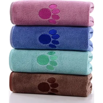 Ručník Tlapkáč - psí ručník 50x100cm Barva: Hnědá