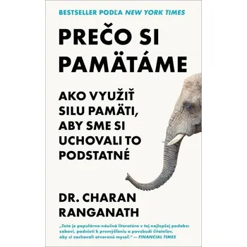 Osobní rozvoj Prečo si pamätáme - Charan Ranganath