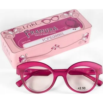 Brýle na čtení +2.5 Dioptrie LOKI - ITALY Brýle na počítač s filtrem modrého světla, brýle na čtení