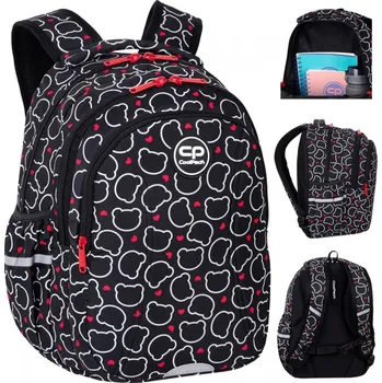 Školní batoh Vícekomorový Školní batoh CoolPack černý, vícebarevný 21 l