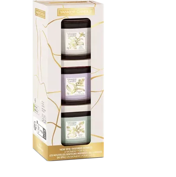 Svíčka Dárkový set 26 (3x votívna svíčka ve skle)