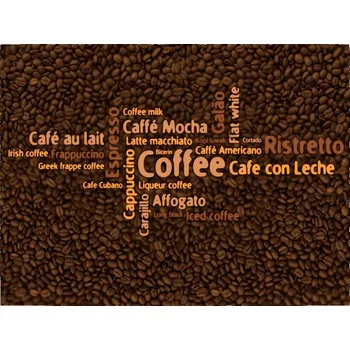 Fototapeta Fototapeta - Latte, espresso, cappuccino - 400X309