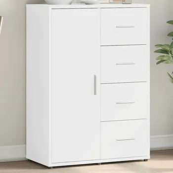 Příborník do zásuvky Příborník bílý 60 x 31 x 84 cm kompozitní dřevo - 8721012494084