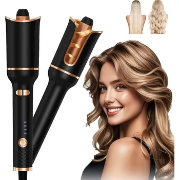 Kulma AUTOMATICKÁ KERAMICKÁ KULMA NA VLASY OTOČNÁ PRO VELKÉ VLNY 35W