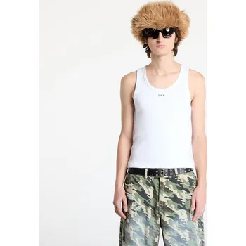 Pánské tílko Tílko Off-White Off Stamp Rib Tanktop White/ Black S