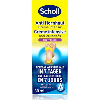 Tělový krém Scholl Foot Cream Hard Skin noční krém na změkčení ztvrdlé kůže 30 ml