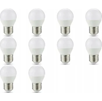 Žárovka LED Žárovka Koule Golf Ball E27 3W 300lm Teplá Bílá 3000K SADA 10 Ks