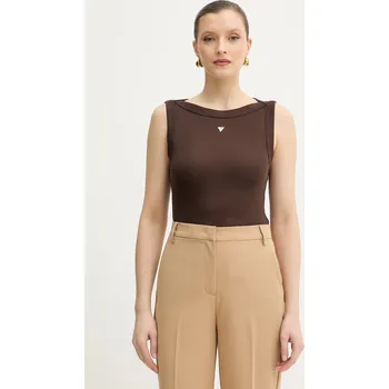 Top Guess TINA W5RP16.KCNH2 hnědá 89X, vel. XL