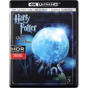 Blu-ray film Harry Potter i Zakon Feniksa Blu-ray disk
