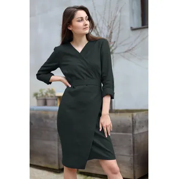 Dámské šaty Lotika Zavinovací šaty Lotika ze 100% konopí 926767