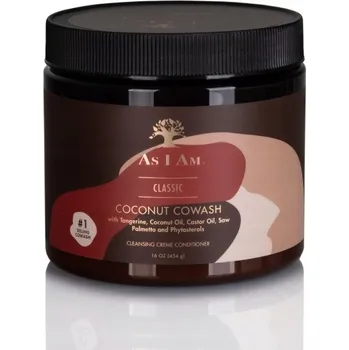Čisticí kondicionér na vlasy As I Am Coconut Cowash, kokosový krém, 454 g