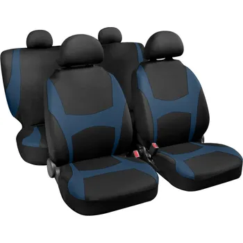 Potah sedadel CAPRI černo modré
