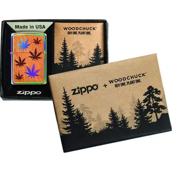 Zapalovač Woodchuck USA Leaves Zippo zapalovač