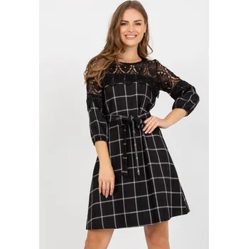 Dámské šaty TopMode Vlněné šaty se vzorem 864426