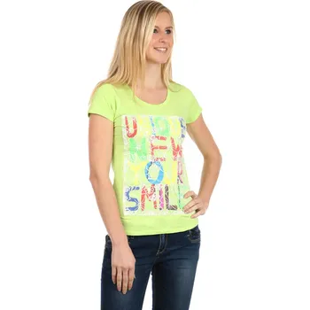 Dámské tričko TopMode Dámské barevné tričko s krajkou 112635