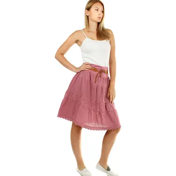 Dámská sukně TopMode Dámská letní romantická sukně krajková 469572