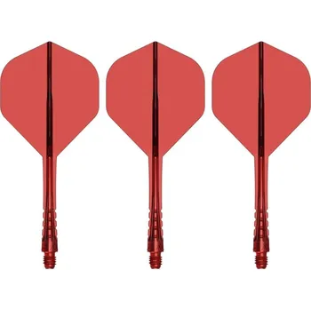 Příslušenství pro šipky Mission Letky Force 90 Vortex - Standard No2 - Medium - Red F4605