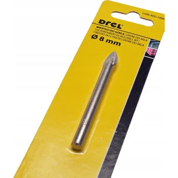 Vrták Vrták na sklo, glazuru a keramiku 6 mm