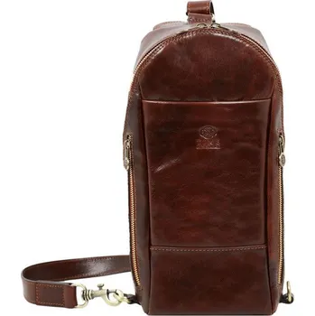 Kabelka TopMode Velká kožená crossbody taška Premium 757361