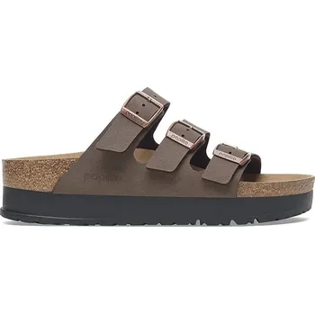 Dámské pantofle Pantofle Birkenstock Florida III Flex Platform Vegan Birkenstock x Papillio 1029741 hnědá 88X, EUR 39