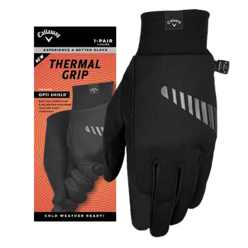 Pánské oblečení Callaway Thermal Grip Pair 24 S, Black, pánské