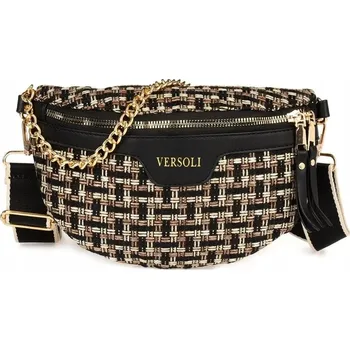 Kabelka Versoli ledvinka / taška přes rameno TR-35 černá