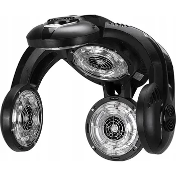 Kadeřnické křeslo Gabbiano infrazon závěsný GD-505W černý