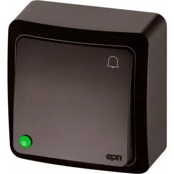 vypínač Jednopólový vypínač Klasik Elektro-Plast Nasielsk, odstíny hnědé 3714-05