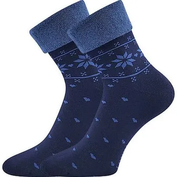 Dámské ponožky TopMode Froté ponožky s norským vzorem 1054521