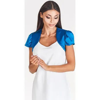 Bolerko TopMode Lesklé bolerko s balonkovým rukávkem 948125