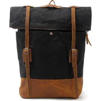 Městský batoh TopMode Vintage plátěný batoh v retro stylu 436328