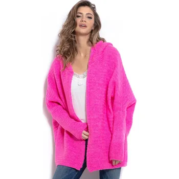 Dámský svetr TopMode Kardigan s kapucí 706976