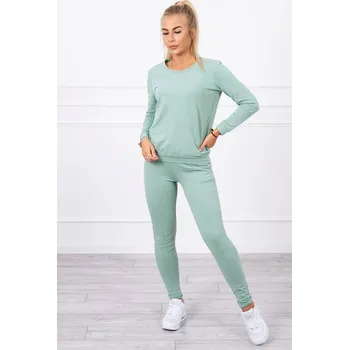 TopMode Jednobarevná dámská tepláková souprava 617277