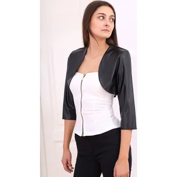 Bolerko TopMode Bolerko v imitaci kůže 1059240