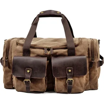 TopMode Cestovní taška s koženými detaily 503427