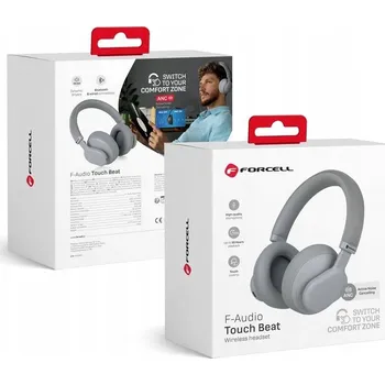 Sluchátka Bezdrátová sluchátka přes uši Forcell Touch Beat