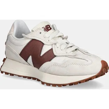 Pánská móda Kožené tenisky New Balance 327 U327WKM béžová 01X, EUR 45.5