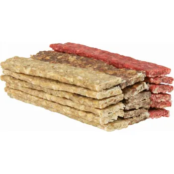 Pamlsek pro psa Trixie Lisovaný pásek mix barev 12cm (100ks/bal.)